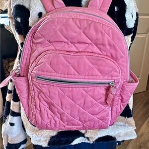 Good condition Vera Bradley Performance Twill in Strawberry Ice Color.